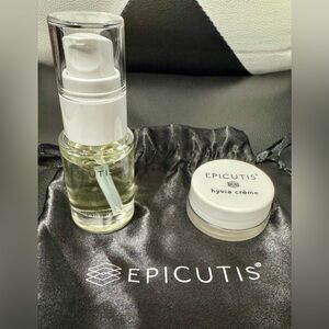 Epicutis NWT - Travel Size - Oil Cleanser and Hyvia Crème.